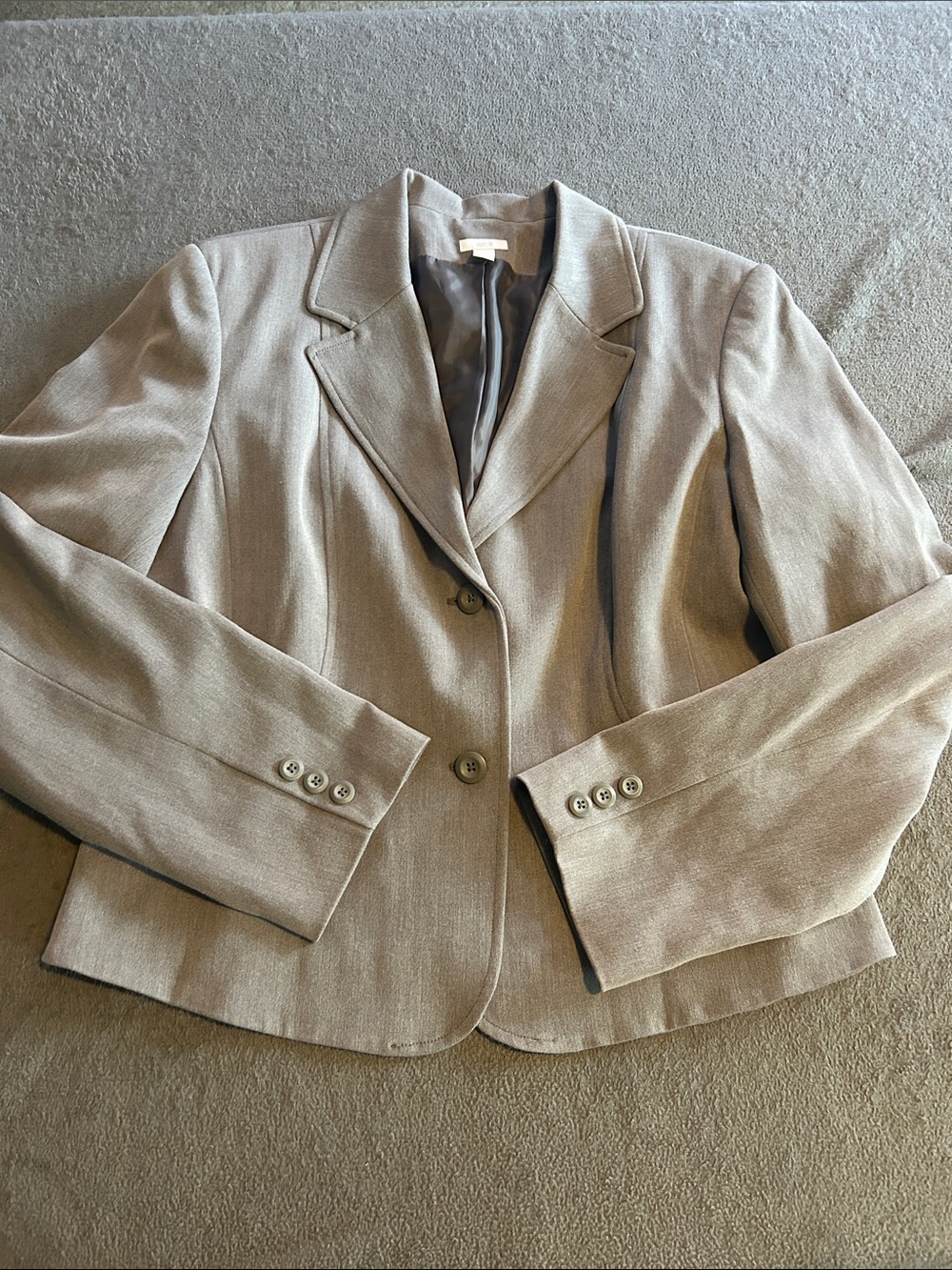 Women's Tailored gray Blazer Jacket
